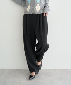 earth music&ecology タックコクーンパンツ