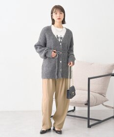 earth music&ecology タックコクーンパンツ