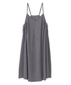 Green Parks 表面感脇リボンキャミワンピース