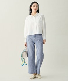 ANY L ANYクロップドシャツ