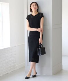 自由区 L 【洗える】シアーコイル スカート