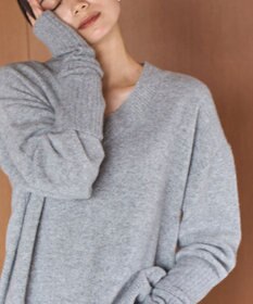 UNFILO 【洗える】ふわふわニット アームウォーマー