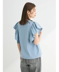 Green Parks ・ＳＵＧＡＲ　ＳＰＯＯＮ＜ＣＯＯＬ＞ラッフルスリーブＴＥＥ