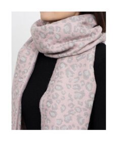 UNBILLION カシュネ cache nez / ヒョウ柄ジャカードストール