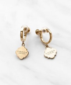 TOCCA LOGO CLOVER HOOP EARRINGS イヤリング