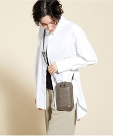 LA BAGAGERIE 【レザー×ステッチ】スマホポシェット