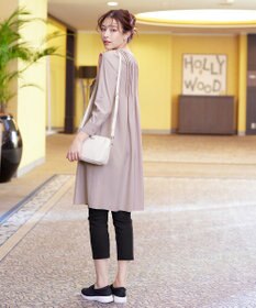 Tiaclasse 【新色追加・洗える】アンクルテーパードパンツ