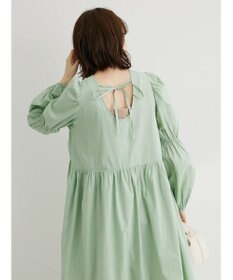 Green Parks ・Ｐｅｔｉｔ　Ｆｌｅｕｒウ゛ィラーゴスリーブワンピース