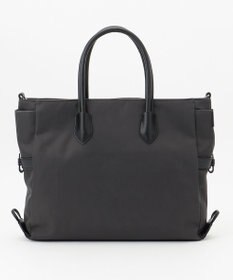 Y'SACCS ナイロン×リサイクルレザー　ホック2WAYトート　Sサイズ