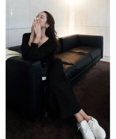 Green Parks フレアニットワンピース