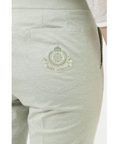 DAKS コットンリネンストライプパンツ