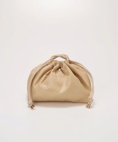 TOPKAPI 【TREASURE TOPKAPI】プリント 巾着バッグ付き メッシュ ワンハンドルバッグ