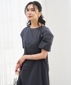 UNFILO L 【mi-molletコラボ】FINE MOVE Iラインワンピース