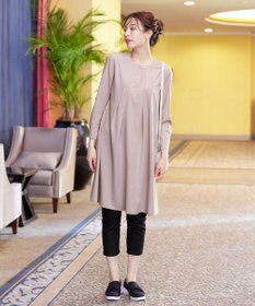 Tiaclasse 【新色追加・洗える】アンクルテーパードパンツ