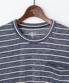 JOSEPH ABBOUD MOUNTAIN クールスキンボーダー Ｔシャツ