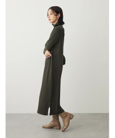 Green Parks リブカットＩラインワンピース