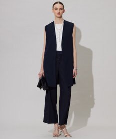 ICB L 【UVケア・接触冷感・速乾・防シワ・洗える】 FluidBackSatin ジレ