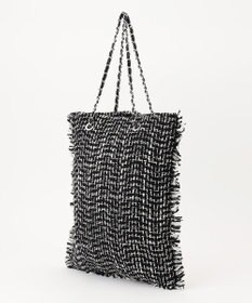 ICB フリンジツイードトート