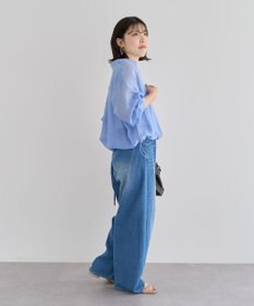 Green Parks 裾ドロストシアーシャツ