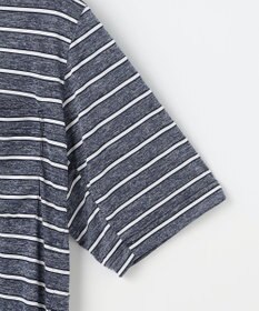 JOSEPH ABBOUD MOUNTAIN クールスキンボーダー Ｔシャツ