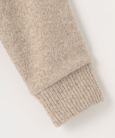 JOSEPH ABBOUD MOUNTAIN 【イタリア糸使用/サスティナブル素材/裏地付き/ライナードッキング対応】 コットンウールジャガードニットアウター