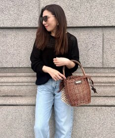 LA BAGAGERIE LA BAGAGERIE×Chiyo カゴバッグ