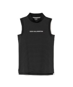 ZERO HALLIBURTON ノースリーブボーダーモックネック ZHG-W6S5b 85218