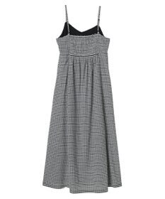 earth music&ecology チェックキャミワンピース