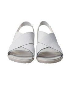 INTER-CHAUSSURES 【BUSSOLA】ワイドエラスティッククロスベルトサンダル