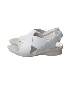 INTER-CHAUSSURES 【BUSSOLA】ワイドエラスティッククロスベルトサンダル