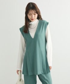 Green Parks ・Ｐｅｔｉｔ　Ｆｌｅｕｒ　サイドプリーツベスト