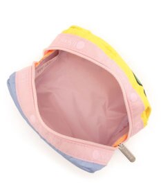 LeSportsac SQUARE COSMETIC/ミッフィーブルー/イエローSQ