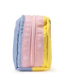 LeSportsac SQUARE COSMETIC/ミッフィーブルー/イエローSQ