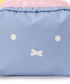 LeSportsac SQUARE COSMETIC/ミッフィーブルー/イエローSQ