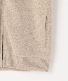 JOSEPH ABBOUD MOUNTAIN 【イタリア糸使用/サスティナブル素材/裏地付き/ライナードッキング対応】 コットンウールジャガードニットアウター