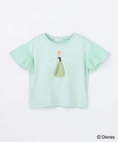ANY KIDS 【ディズニー/FROZEN】【綿100%】袖チュール Tシャツ