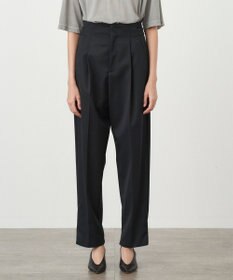 ATON COMPACT WOOL | テーパードタッグパンツ