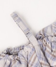 ANY KIDS 【洗濯機可能】2WAY チェックブラウス