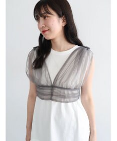 Green Parks ・ＥＬＥＮＣＡＲＥ　ＤＵＥ　バックレースアップビスチェ