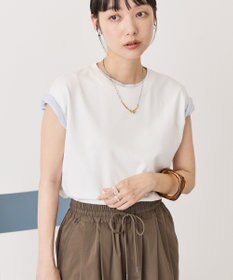 AMERICAN HOLIC 【先行予約】【抗菌防臭】フレンチスリーブプルオーバー