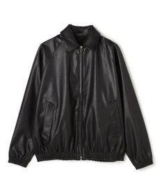 UNFILO MENS アラエルレザーライク ブルゾン