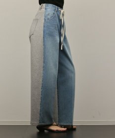 GRACE CONTINENTAL コンビドロストデニムパンツ