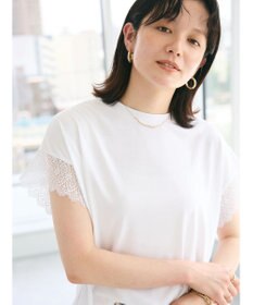 CRAFT STANDARD BOUTIQUE レーススリーブカットプルオーバー