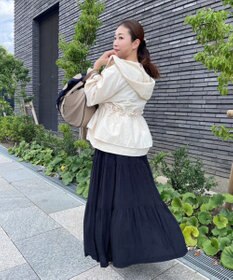 Feroux 【大好評につき新色追加！】ペプラムティアード マウンテン パーカー