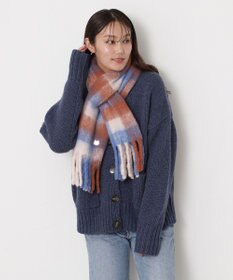 MOONBAT PAUL&JOE ACCESSOIRES(ポール&ジョー) ボリュームマフラー ブロックチェック