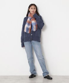 MOONBAT PAUL&JOE ACCESSOIRES(ポール&ジョー) ボリュームマフラー ブロックチェック