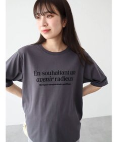 Green Parks ５分袖フロッキーロゴプリントＴＥＥ