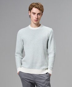 JOSEPH HOMME チャンディーガルジャガード　クルーネックニット