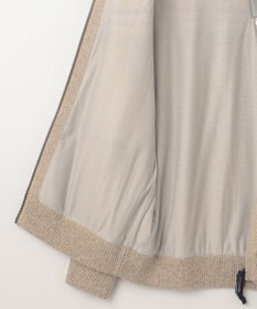 JOSEPH ABBOUD MOUNTAIN 【イタリア糸使用/サスティナブル素材/裏地付き/ライナードッキング対応】 コットンウールジャガードニットアウター