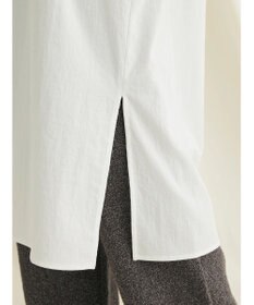 CRAFT STANDARD BOUTIQUE レーヨンデシンバンドカラーワンピース